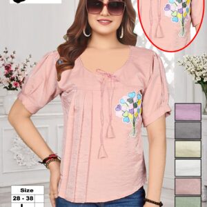 Women Embroidered Casual Top – 8036